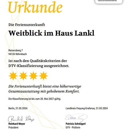 Ferienwohnung Lankl Im Bayerischen Wald Röhrnbach Екстериор снимка