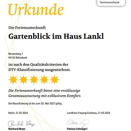 Ferienwohnung Lankl Im Bayerischen Wald Röhrnbach Екстериор снимка