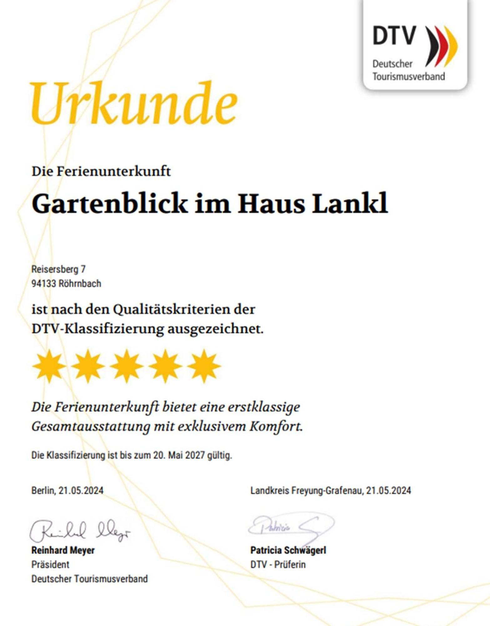 Ferienwohnung Lankl Im Bayerischen Wald Röhrnbach Екстериор снимка